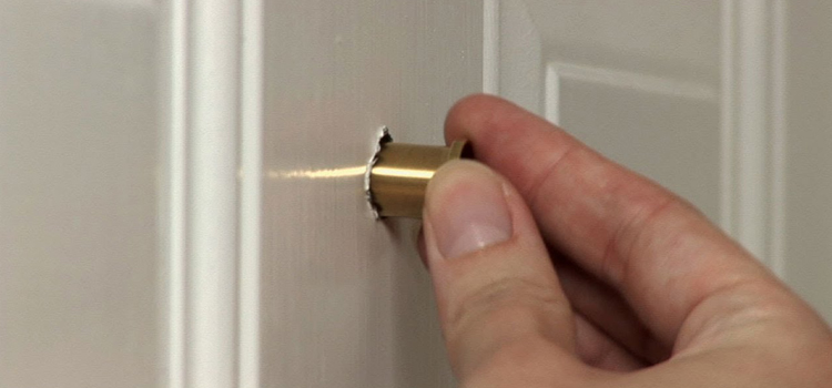 peephole door repair in West Pensacola